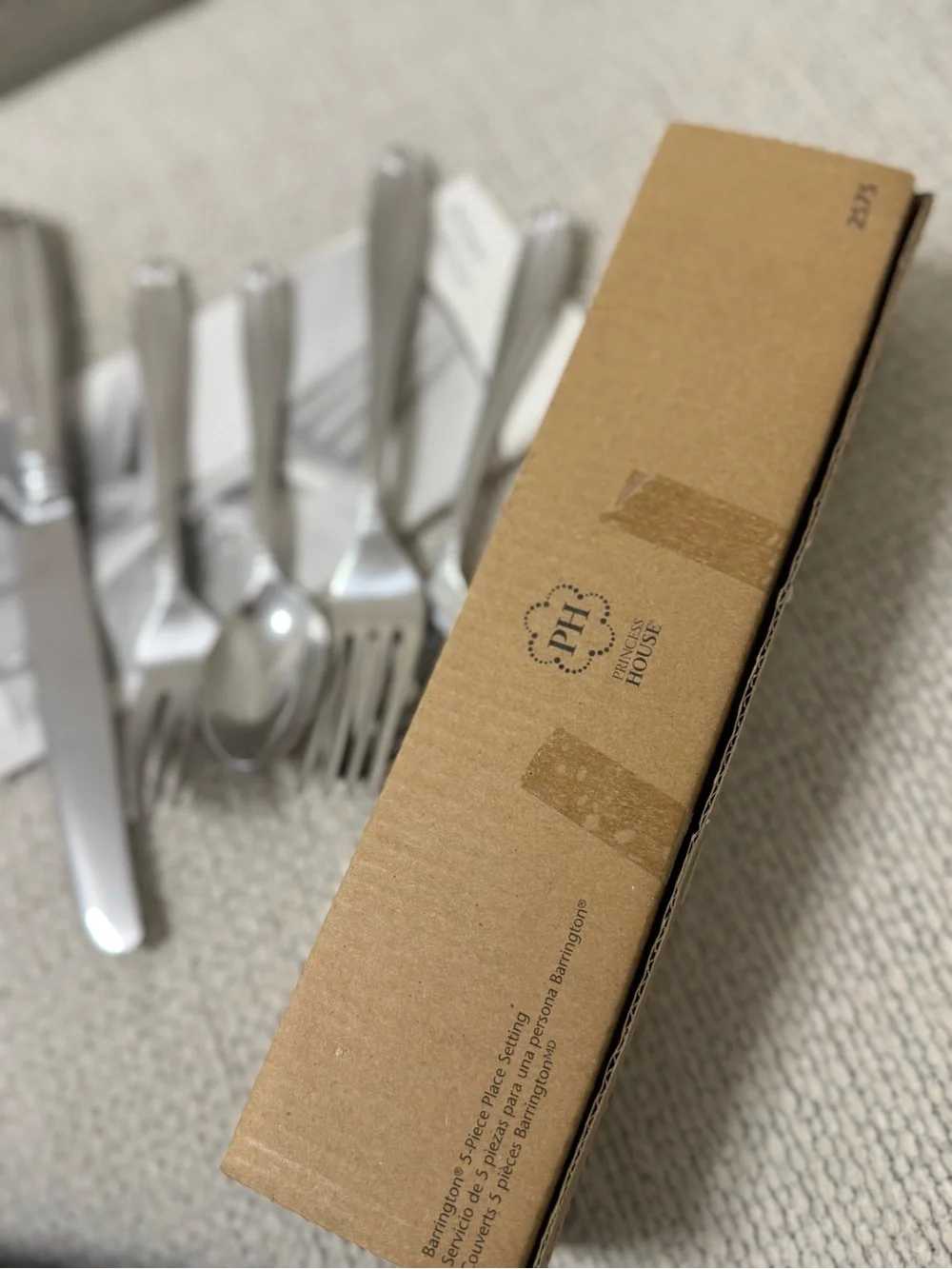 Princess House Barrington 5-Piece Flatware Setting 2575